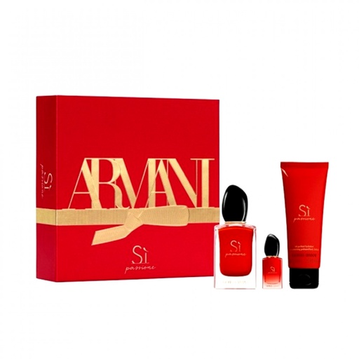 Armani Sì Passione Eau de Parfum 50ml 3 Gift Set